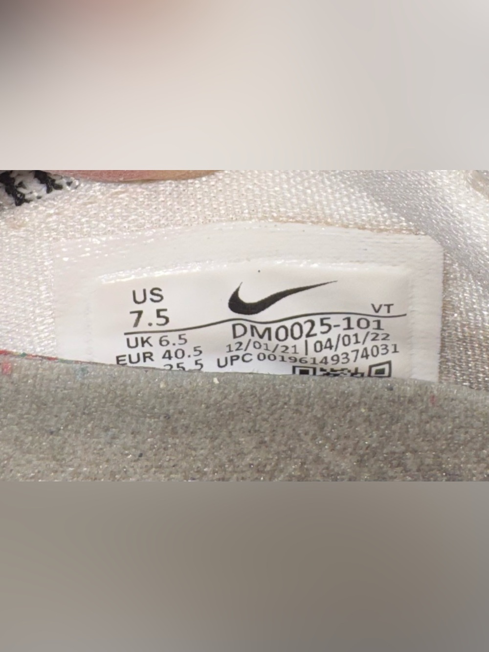 Nike Air VaporMax 2021 Flyknit White
Kumquat DMO025-101 women Sneakers Size 7.5 - Picture 5 of 5